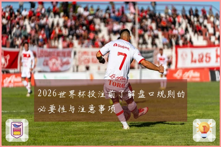 2026世界杯投注前了解盘口规则的必要性与注意事项